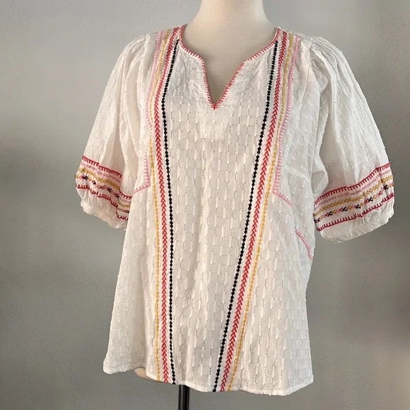 Acos&a boho cotton top - Picture 3 of 9